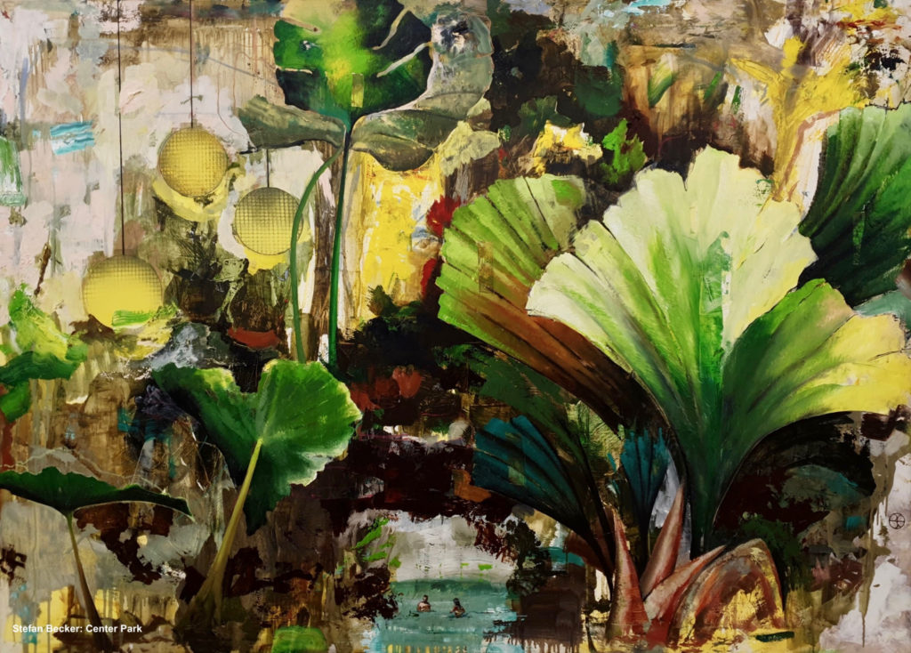 Becker, Stefan, Center Park, 2019, Öl-Lwd, 100x140
