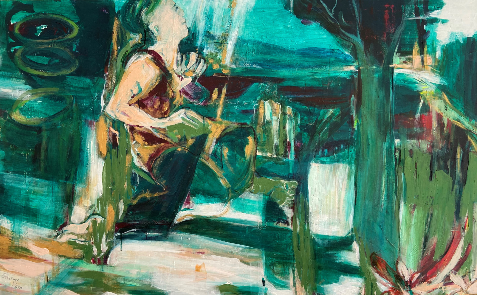 Danaë_2020_100x 160cm